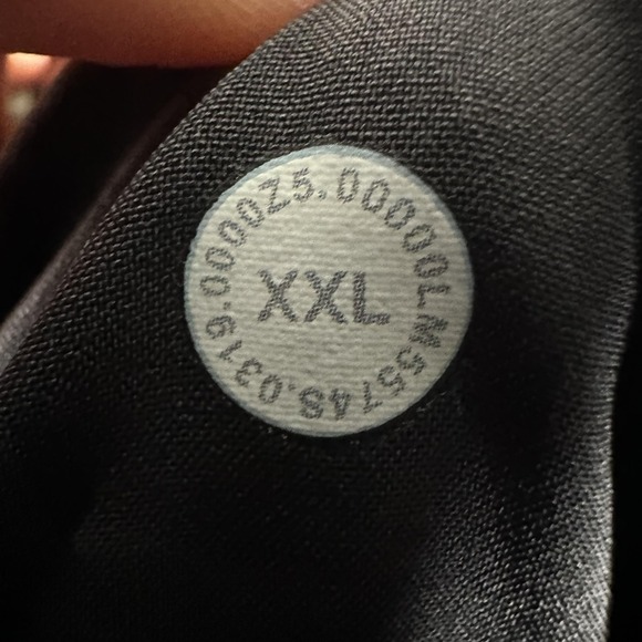 Lululemon Pants Mens 2XL Black Woven ABC Jogger Zip Pocket Ribbed Cuffs Athletic - Picture 11 of 13